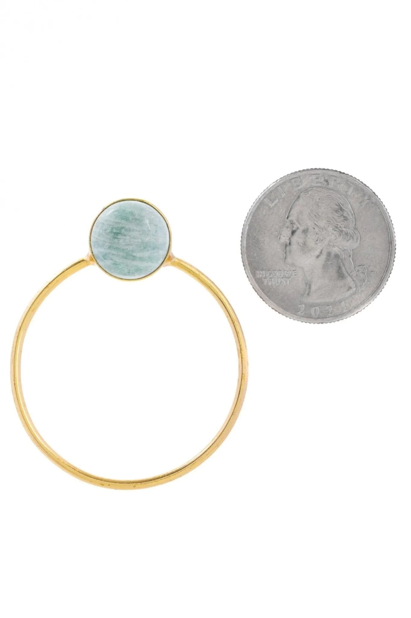 Gemstone Stud Hoop Earrings for Women - Dainty Gold/Silver Hoops with Natural Stones - Perfect for Everyday Wear, Gift Giving & Special Occasions