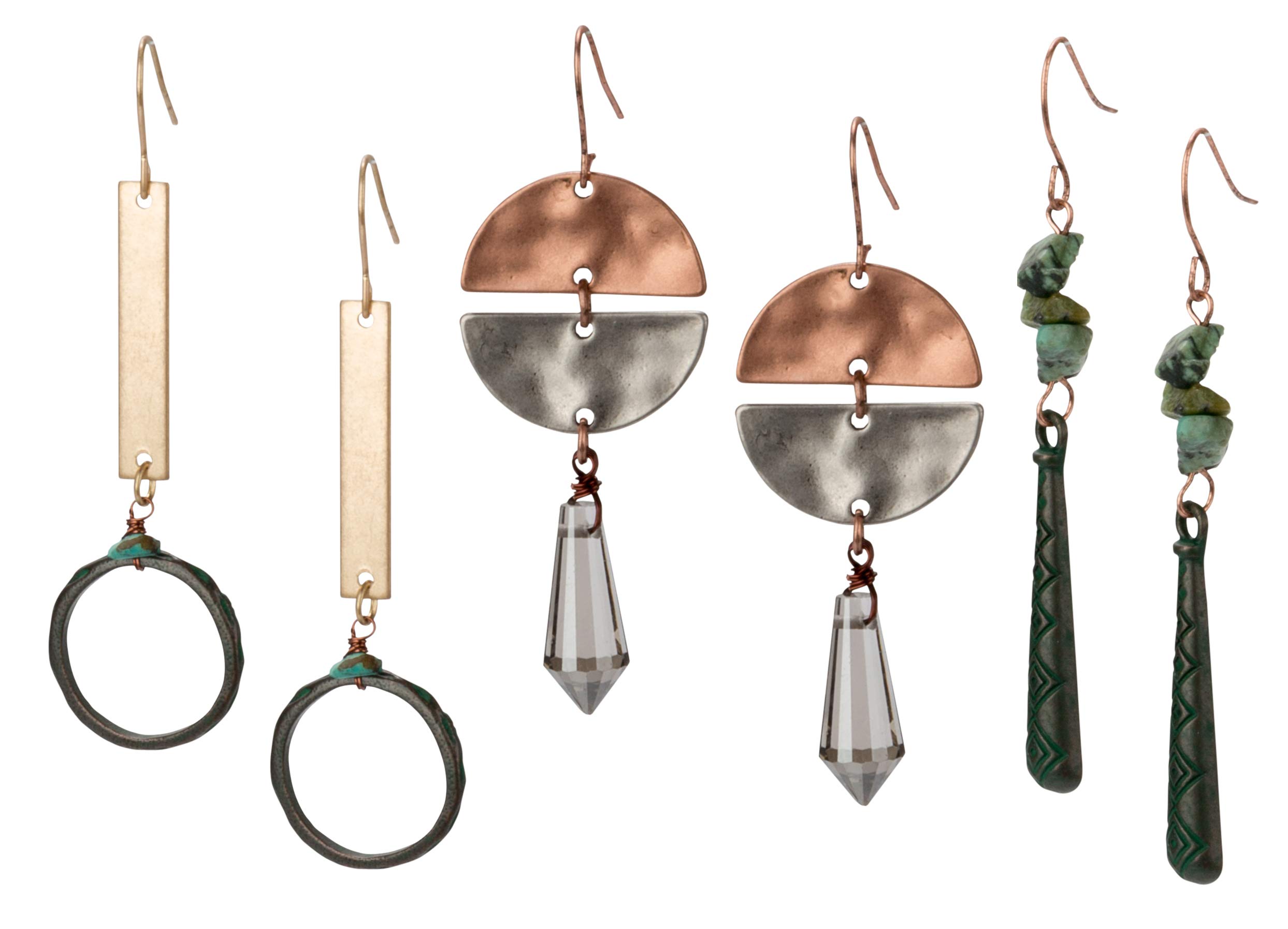 SPUNKYsoul Boho Earrings for Women – Handmade Dangle Earrings, Lightweight & Hypoallergenic – Perfect for Festivals, Parties & Boho Fashion