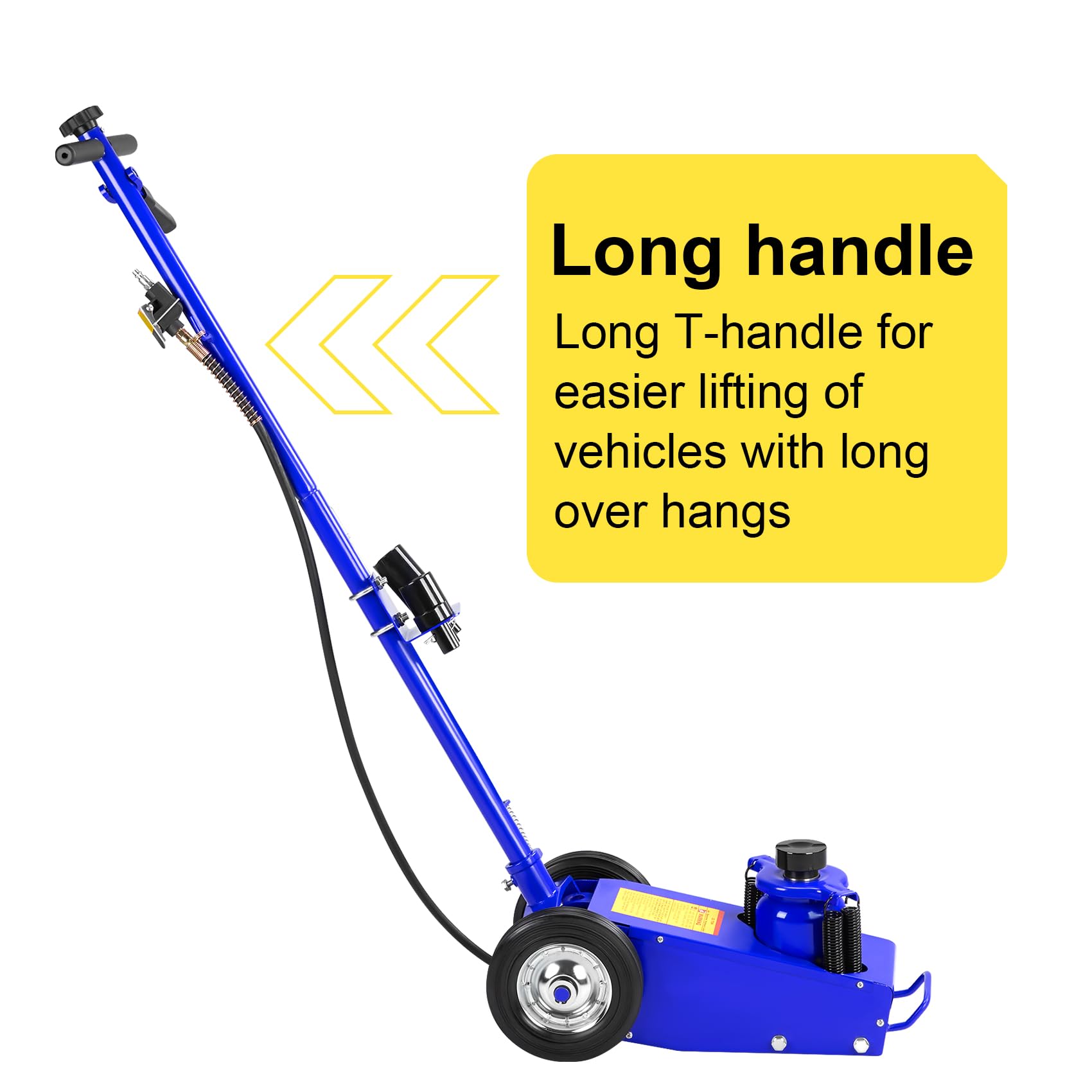 22 Ton Air Hydraulic Floor Jack - Heavy Duty Truck Lift Jack for Auto Repair & Maintenance - Perfect for Professional Mechanics & DIY Car Enthusiasts