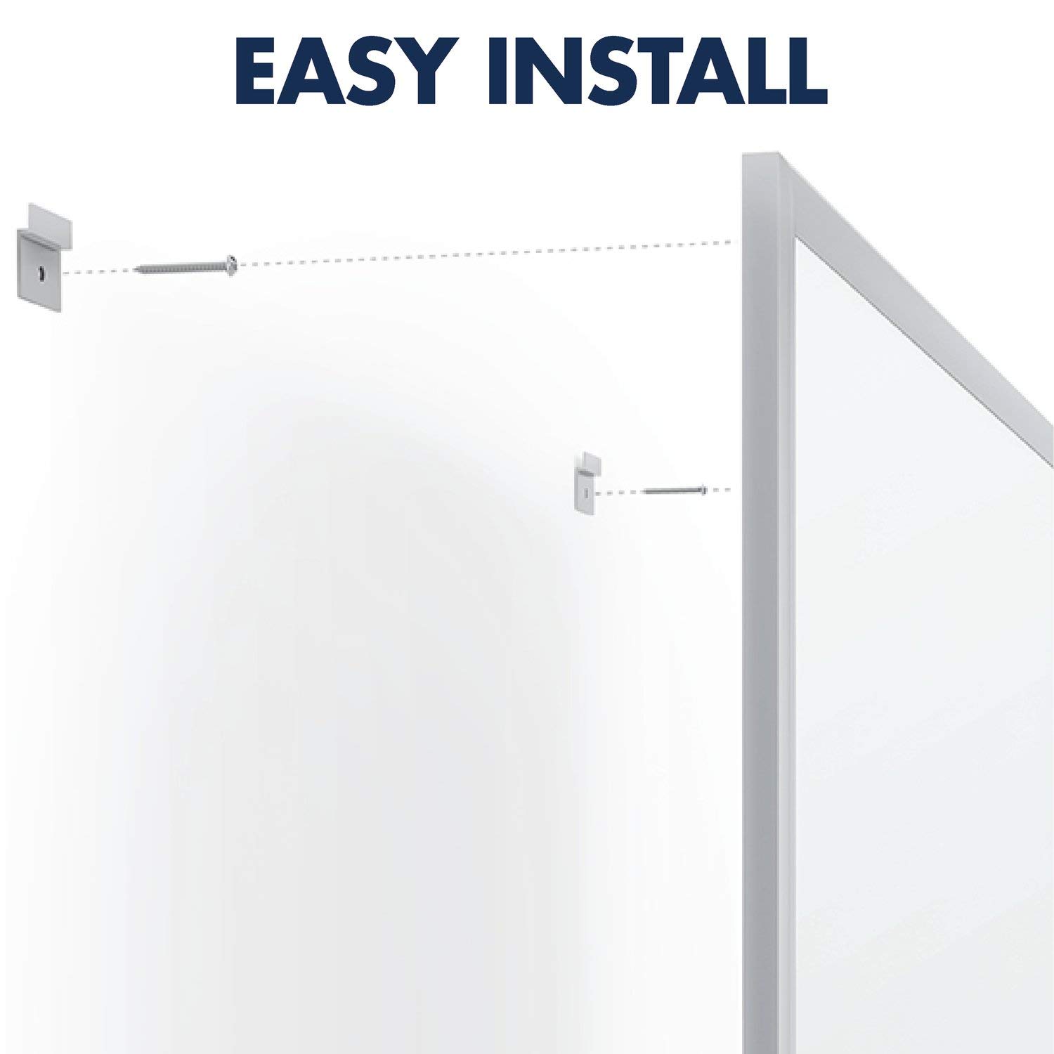 Quartet Magnetic Dry Erase Whiteboard 3' x 2' - Nano-Clean Stain-Resistant Surface with Silver Aluminum Frame (SM533) - Perfect for Office, Classroom & Home Use