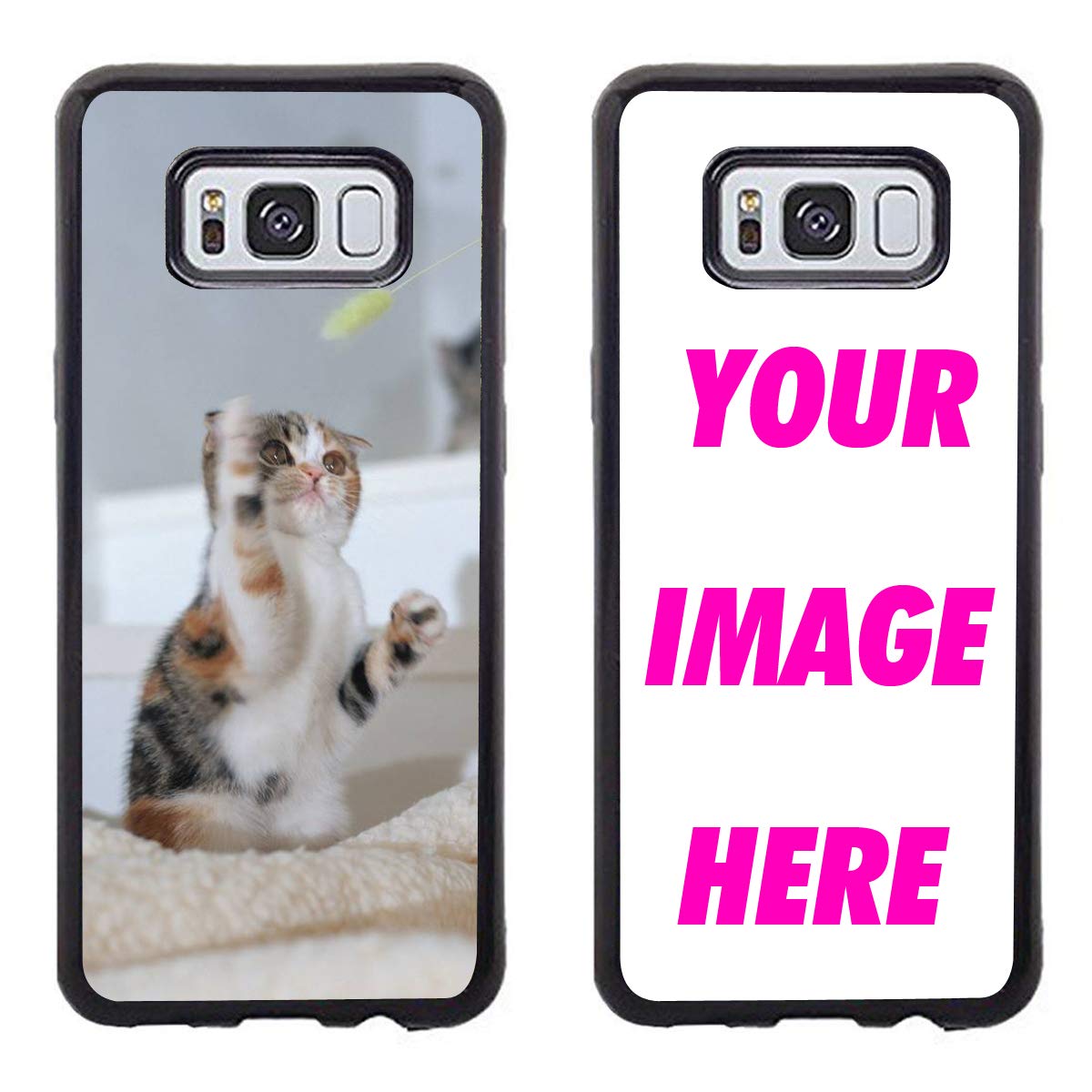 Custom Personalized Phone Case for Samsung Galaxy S8 Plus - Create Your Own Design - Perfect Gift for Birthday, Anniversary & Special Occasions - Durable Protection for Everyday Use