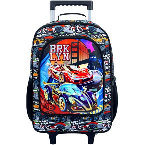 New UV Printing Bridge Red Racing Luggage