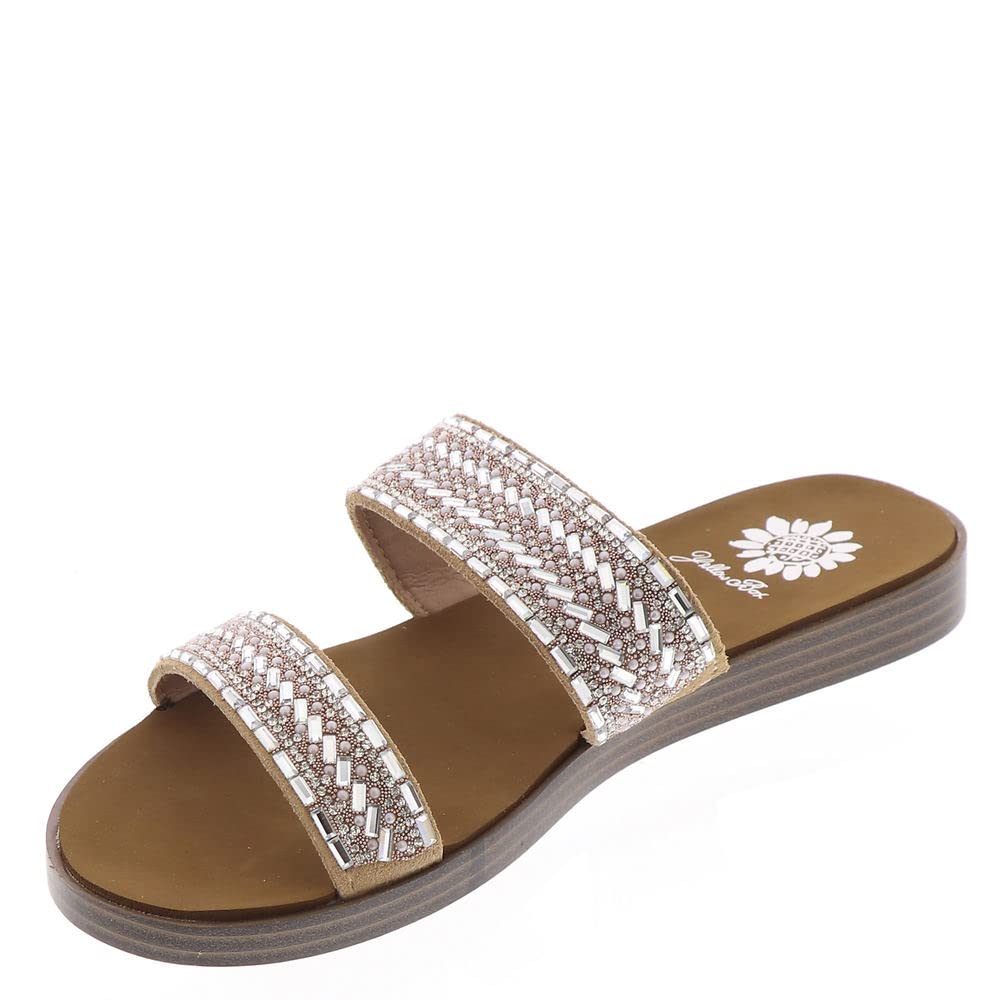 Yellow Box Women's Damson Sandal - Comfortable Casual Strappy Sandals for Summer | Beach, Vacation & Everyday Wear