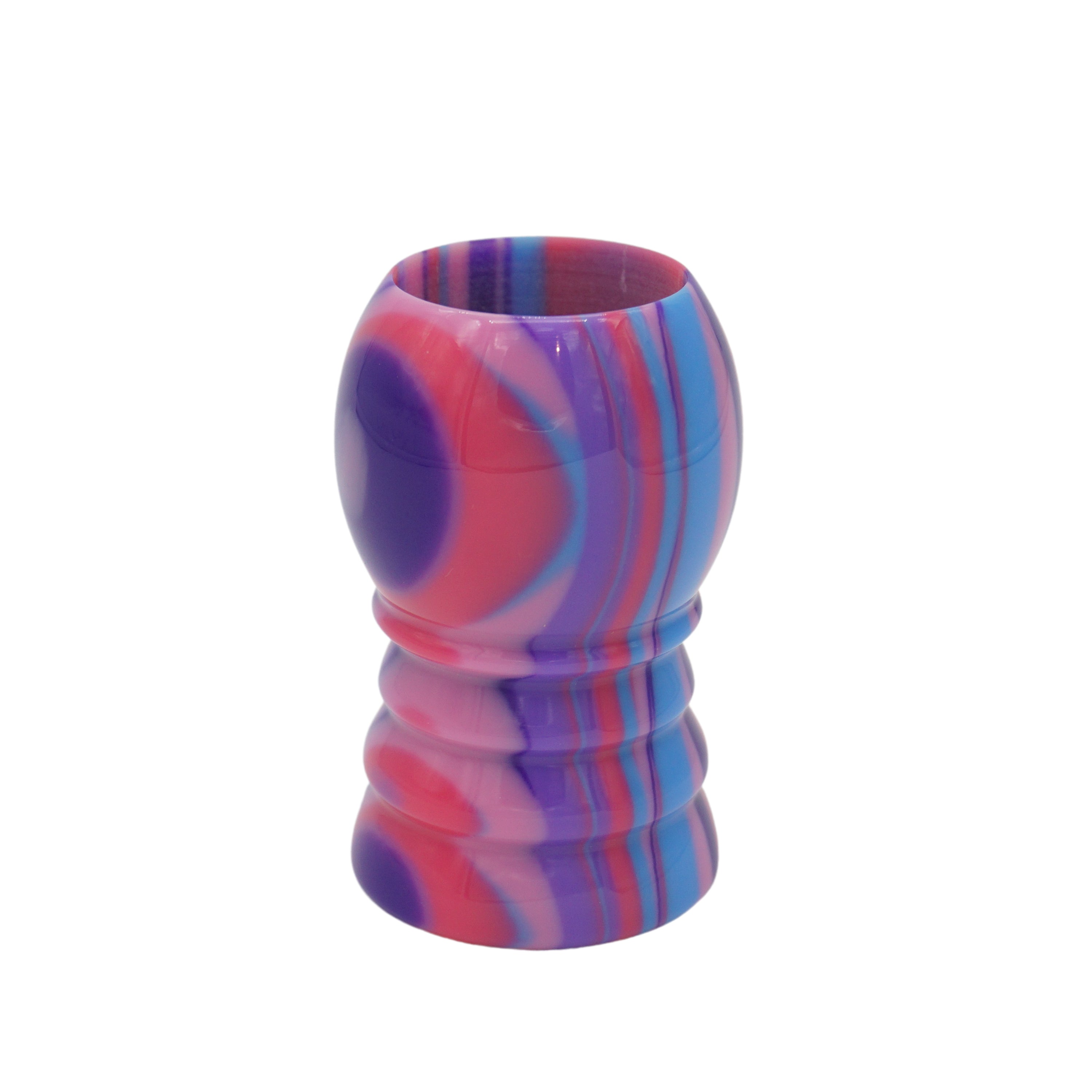 Premium Handmade Purple Haze Shaving Brush Handle - Compatible with 24mm & 26mm Knots - Perfect for Wet Shaving & Luxury Grooming Gifts for Men
