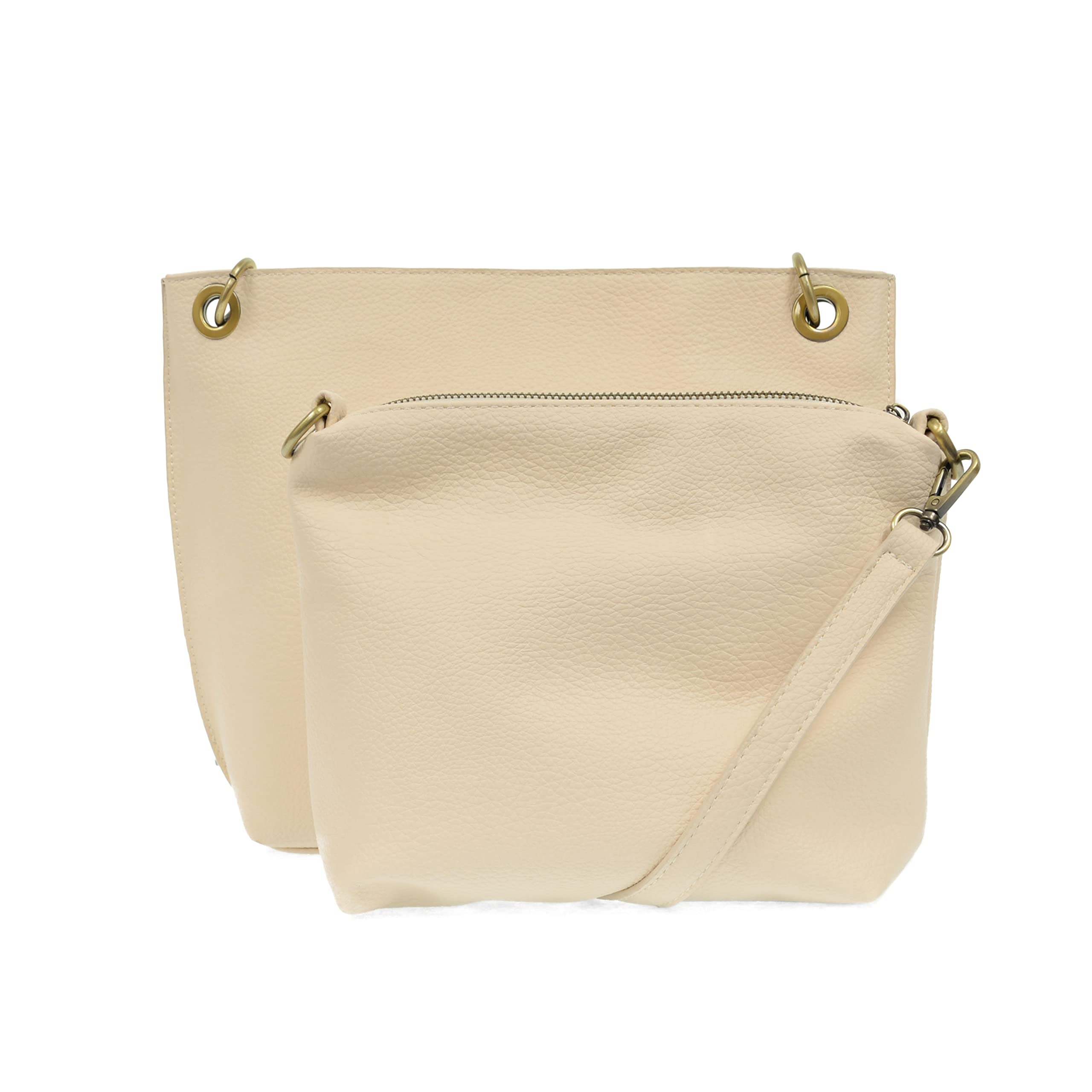 Joy Susan Crossbody Bucket Bag - Brynn Handbag for Women | Fashionable Leather Shoulder Purse | Perfect for Work, Travel & Everyday Use
