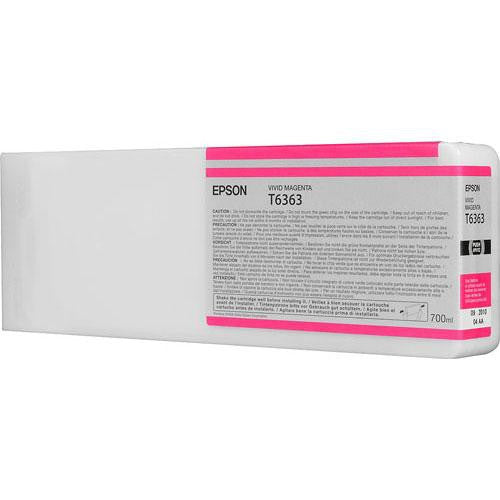 Epson T636300 Ultrachrome HDR Ink 700ml Vivid Magenta - Compatible with Epson 7900/7890/9890/9900 Printers - High-Quality Photo & Fine Art Printing Supplies for Professional Photographers & Artists