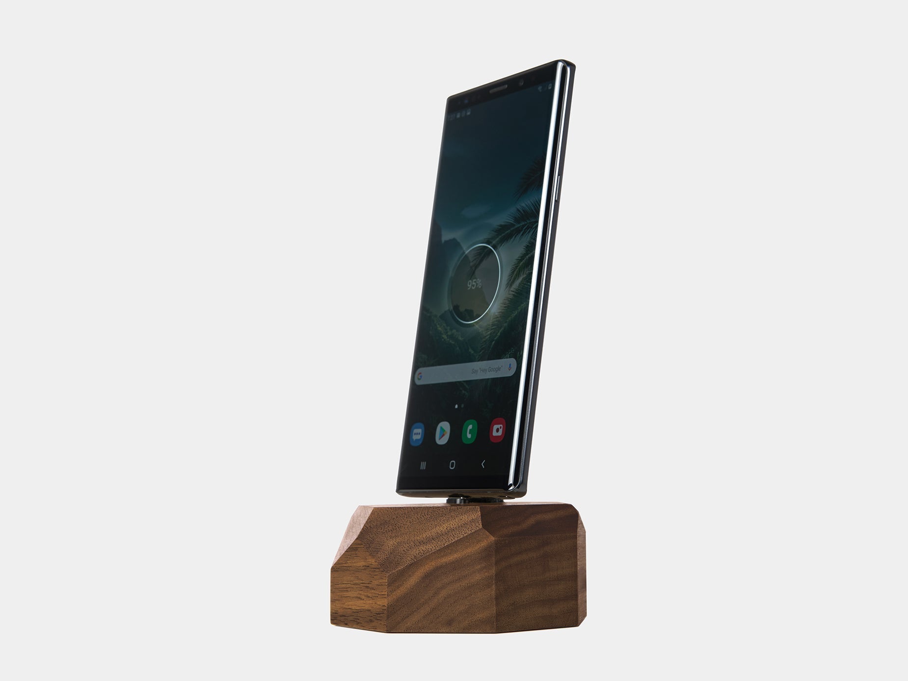 Wireless Charging Dock for iPhone & Android - Fast Qi-Compatible Phone Stand with LED Indicator for Home, Office & Car Use