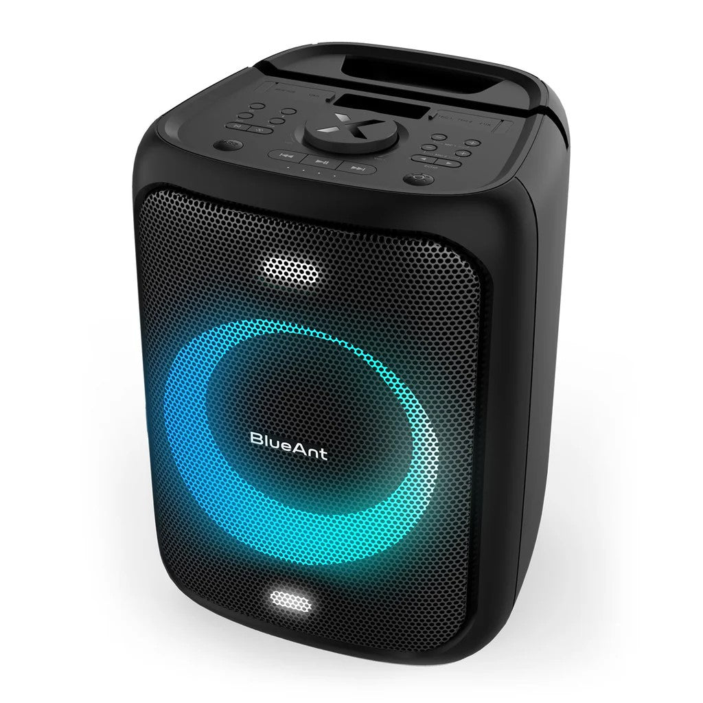BlueAnt X5 Portable 60W Bluetooth Party Speaker - Powerful Wireless Sound for Outdoor Events, Beach Parties & Home Entertainment
