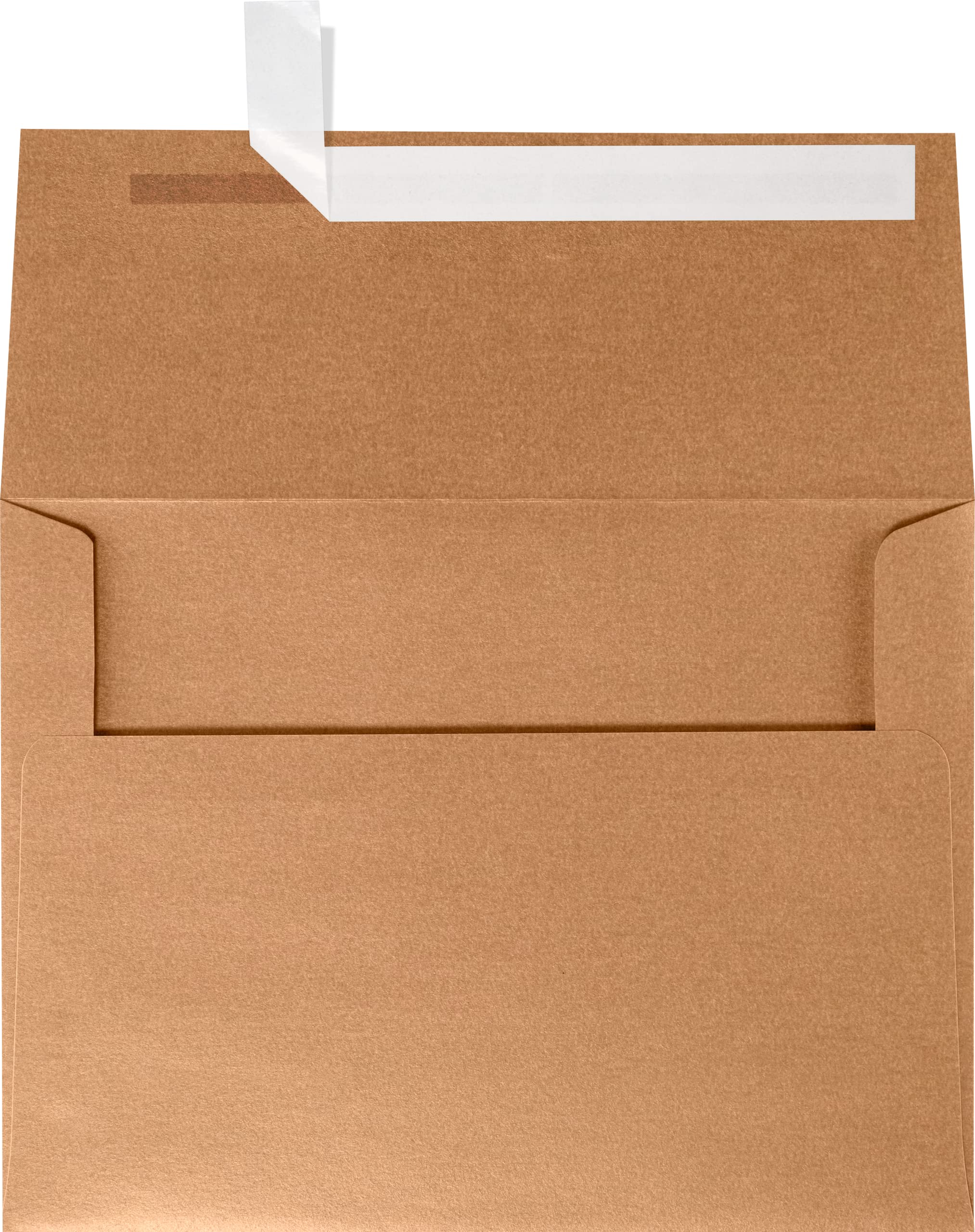 Premium A6 Invitation Envelopes 4 5/8 x 6 1/4 - 80lb Copper Metallic Printable Envelopes with Peel & Press Seal (1000 Pack, 4 3/4 x 6 1/2) - Perfect for Wedding Invitations, Greeting Cards & Business Correspondence