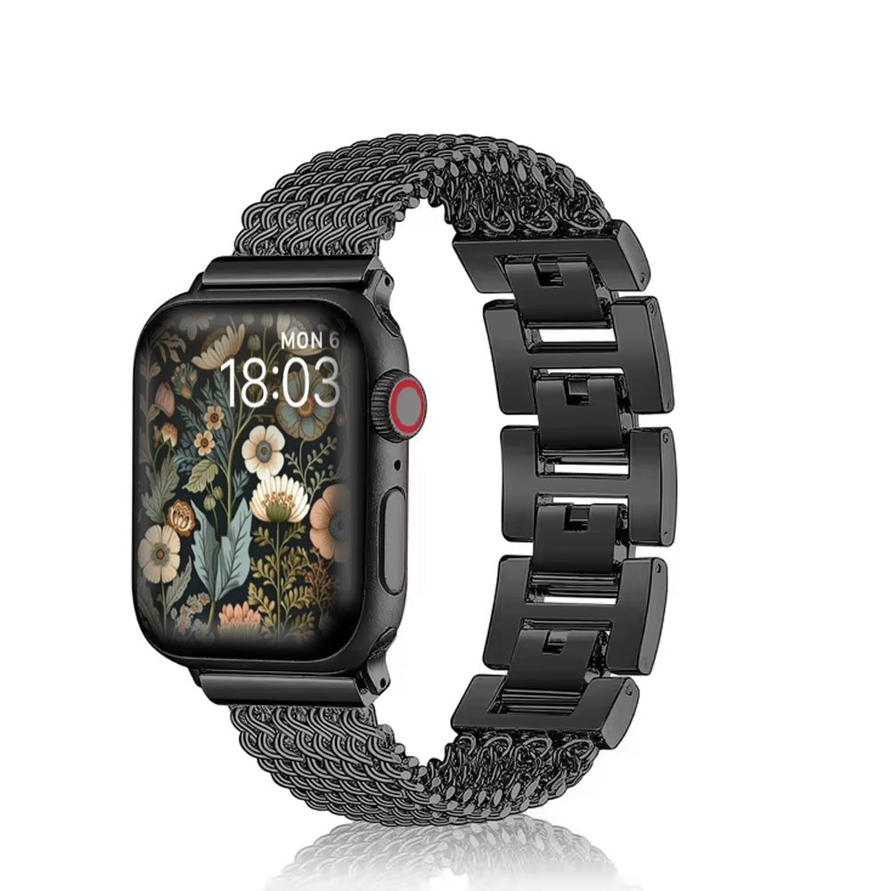 ElysiumHalo Apple Watch Band for Women - Stylish Replacement Strap Compatible with Apple Watch Series 9/8/7/6/5/4/SE - Perfect for Workouts, Office Wear & Everyday Fashion Accessory