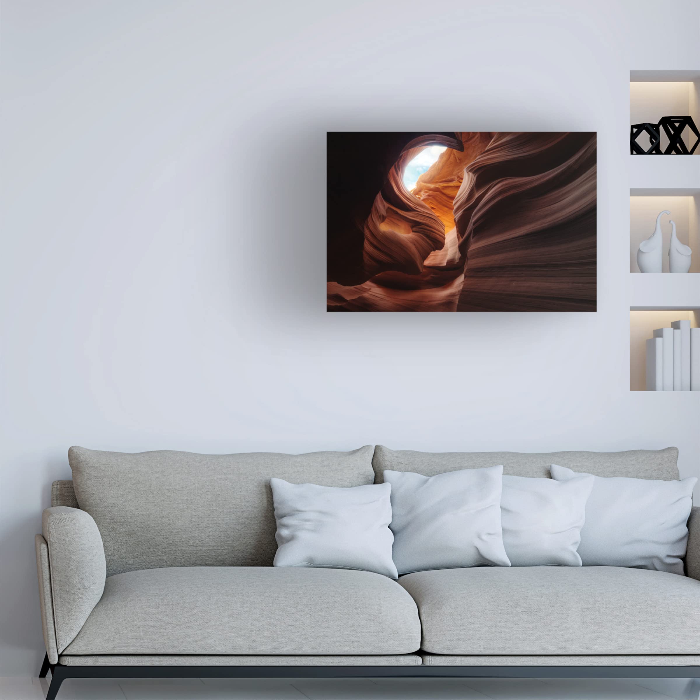 Trademark Fine Art 'Stone Girl' Canvas Art by Juan Pablo De - Stunning Wall Decor for Living Room, Bedroom & Office - Perfect Gift for Art Lovers & Home Decor Enthusiasts