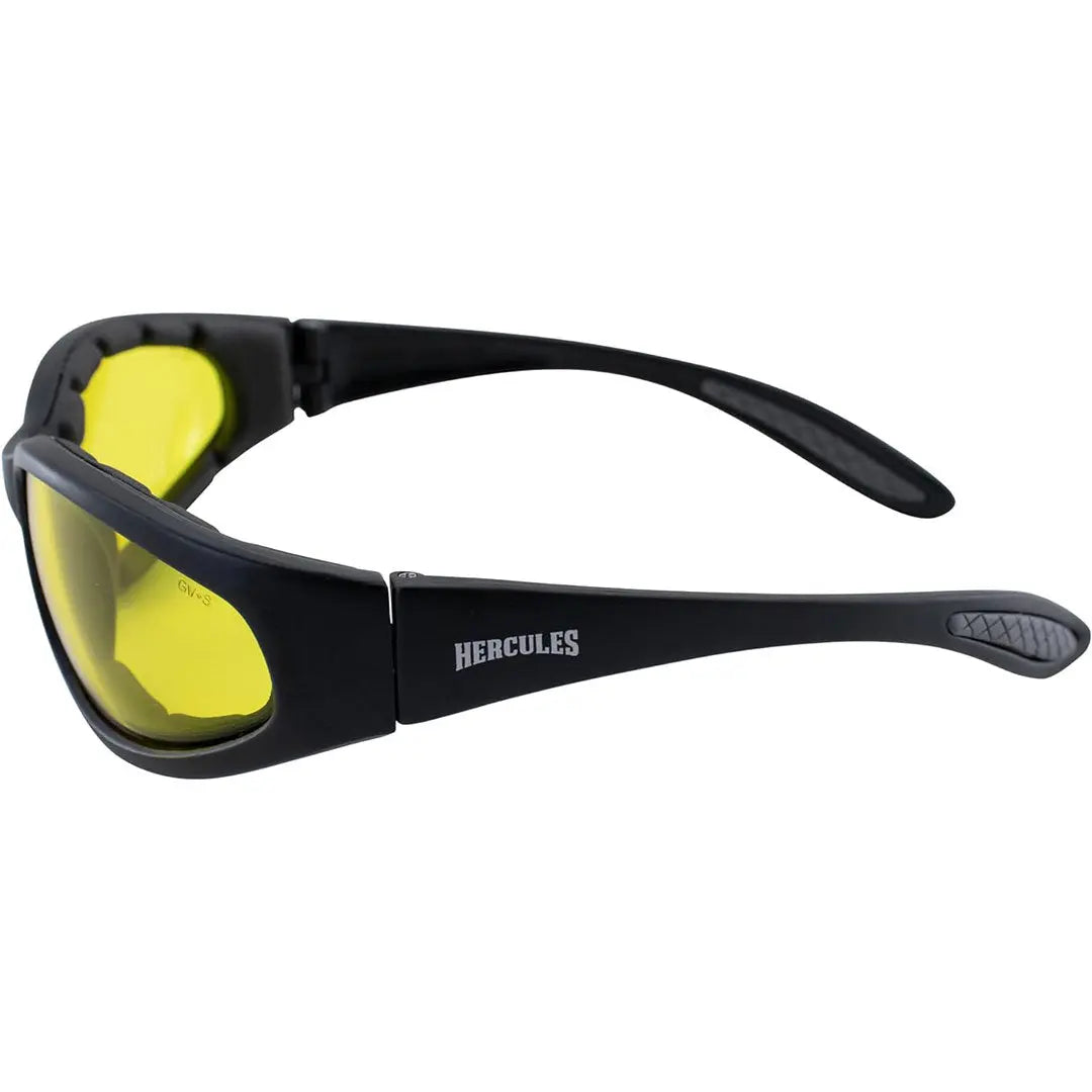 Global Vision Hercules 1 Plus Motorcycle Riding Glasses - UV Protection Polarized Safety Sunglasses for Bikers - Perfect for Daytime Cruising & Long Distance Touring