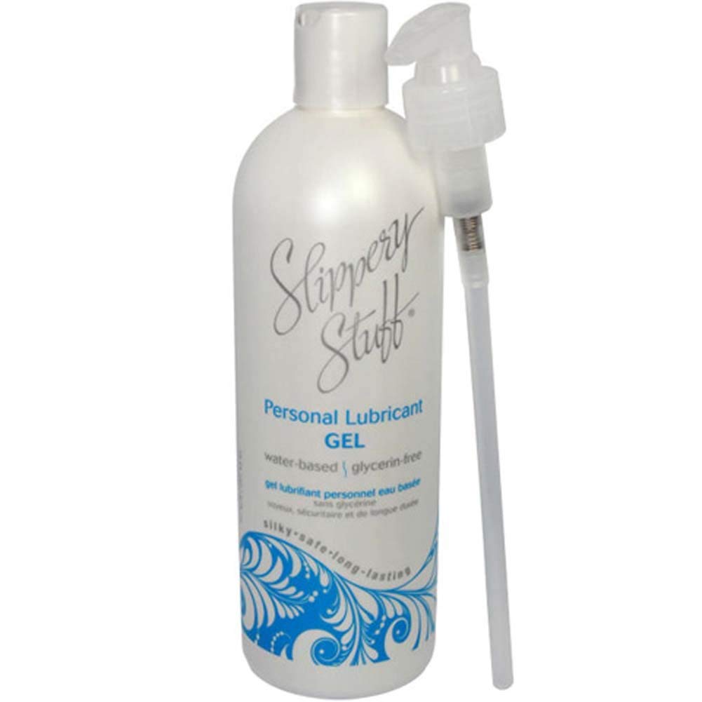 Slippery Stuff Gel 16oz - Water-Based Lube for Intimacy & Massage