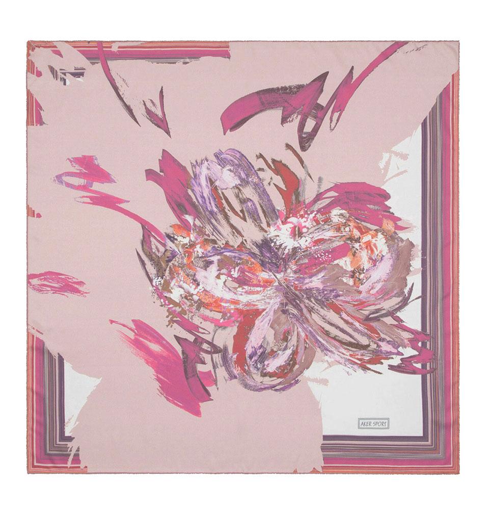 Aker 'Angel' Chiffon Hijab Scarf #6167 992 Pink - Lightweight Muslim Headscarf for Women, Perfect for Daily Wear, Prayer & Special Occasions