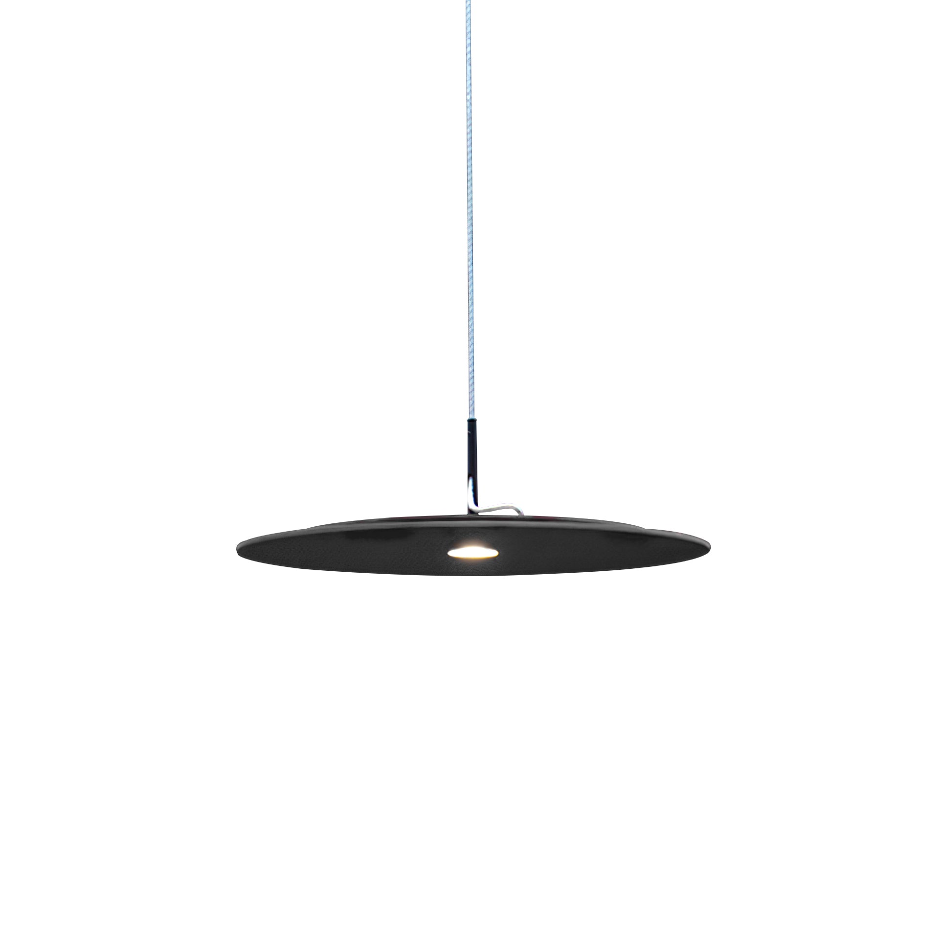 Modern Disk Pendant Lamp - Sleek Round Ceiling Light Fixture for Dining Room, Kitchen Island & Bedroom Lighting | Dimmable LED Hanging Light for Home Decor