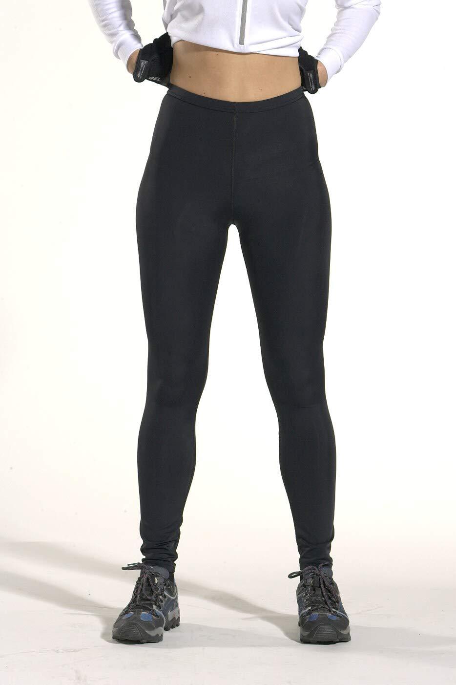 Women's High-Waisted Spandex Workout Leggings - USA Made Performance Compression Tights for Yoga, Running & Gym | Sweat-Wicking & Breathable