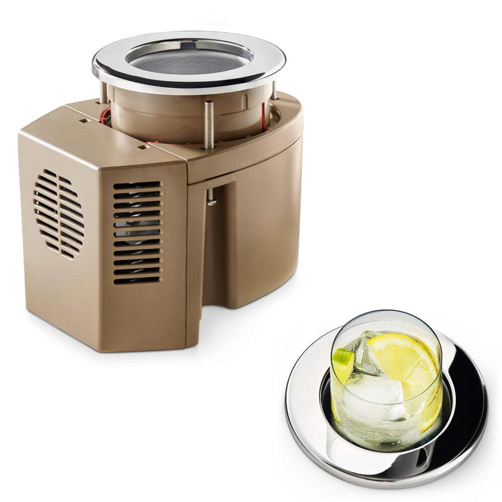 Dometic Eskimo 12V Cup Holder for Cars & Trucks - Insulated Beverage Holder for Road Trips & Camping