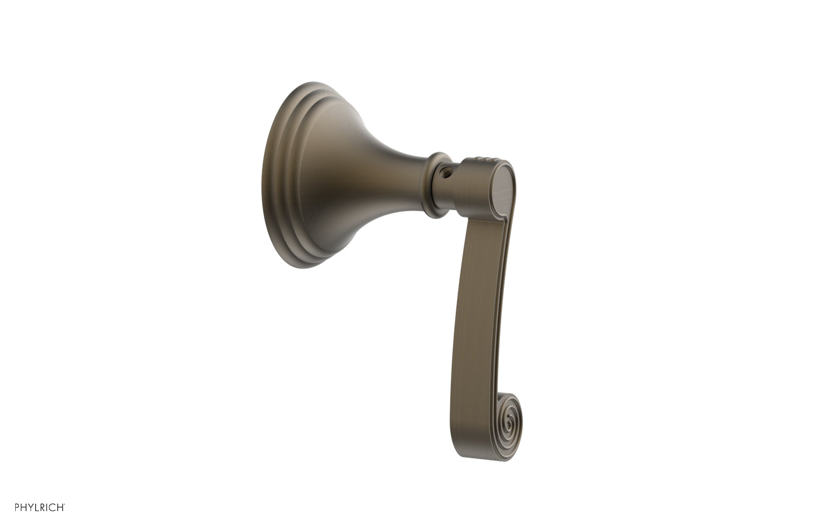 3RING Volume Control Diverter Trim Kit - Curved Lever Handle D2PV206A for Bathroom & Shower Faucet - Perfect for Home Renovation & Plumbing Upgrade