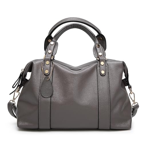 Lychee Pattern Tote-grey