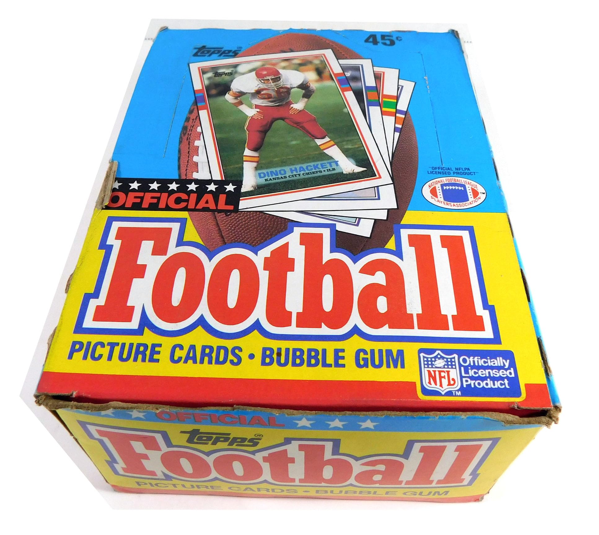 1989 Topps Football Cards - Complete 36 Wax Packs Box Set | Vintage NFL Trading Cards Collection for Collectors & Fans | Perfect for Sports Memorabilia Displays & Investment