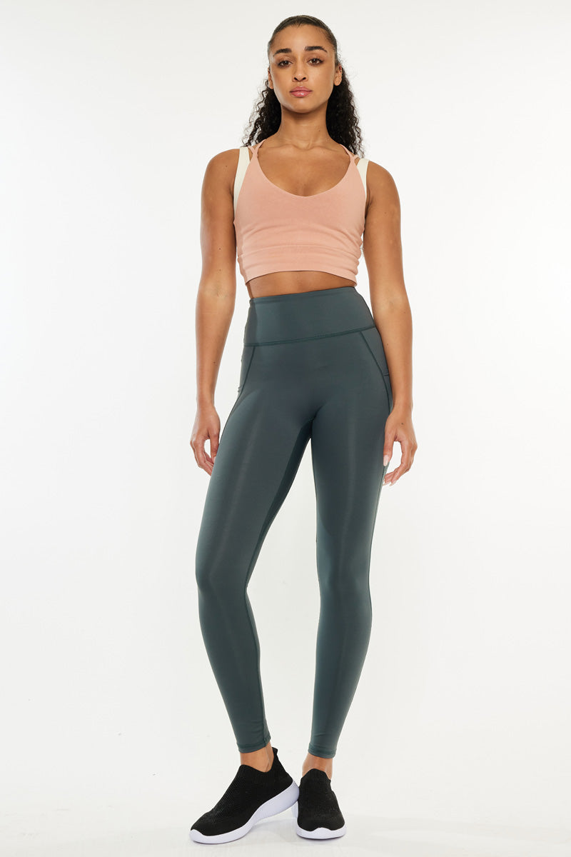 Carla High Waist Yoga Pants for Women - Tummy Control Workout Leggings - Comfortable & Stretchy for Gym, Running, and Everyday Wear