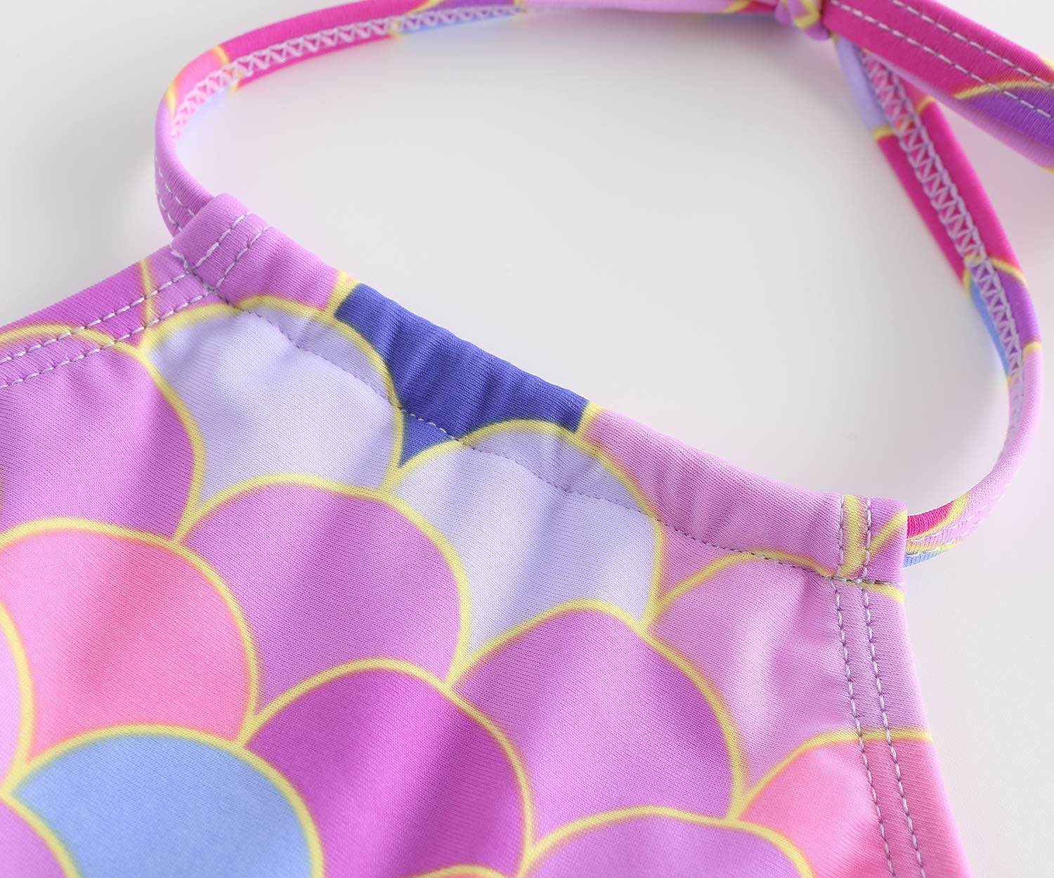 Pink Halter Bikini Set for Girls - Two Piece Swimsuits for Beach, Pool & Summer Vacation