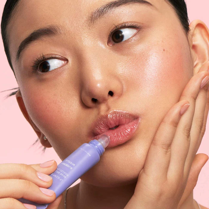 LANEIGE Lip Glowy Balm - Hydrating Lip Balm with Vitamin C for Soft, Plump Lips | Day & Night Moisturizing Lip Care for Dry, Chapped Lips | Perfect for Makeup Prep & Daily Hydration