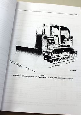 TD-8E Crawler Dozer Service & Repair Manual for International Dresser - Complete Maintenance Guide for Construction Equipment | DIY Fixes & Professional Maintenance
