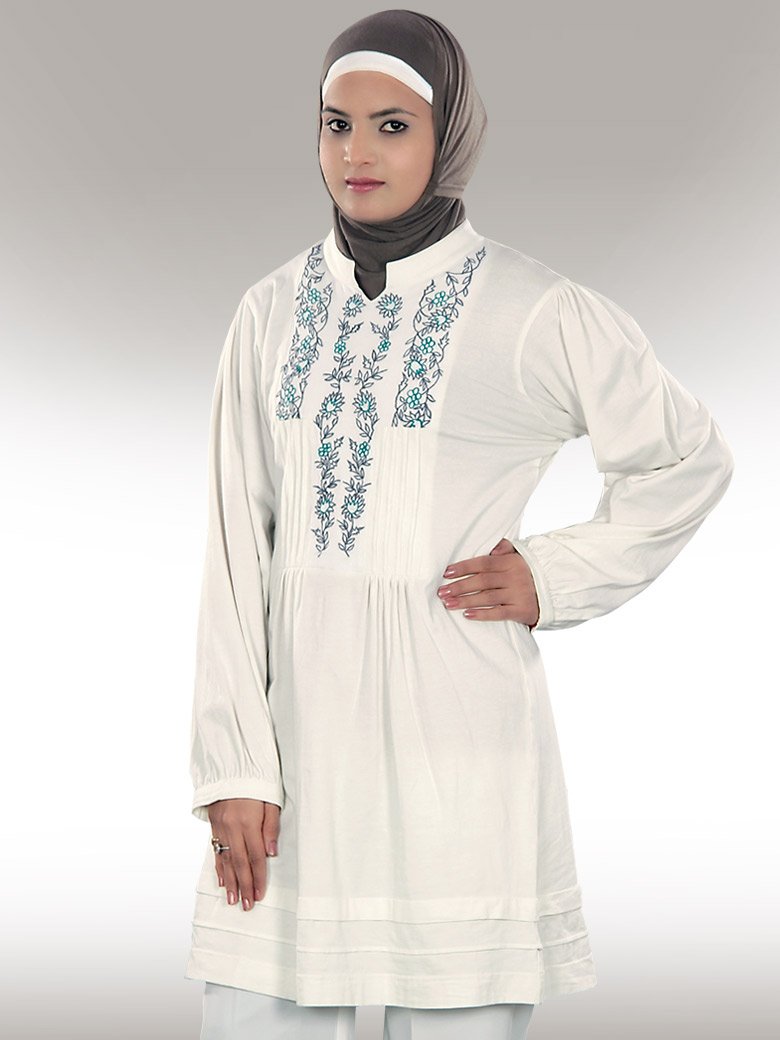 Aabish Women's Casual Jersey Tunic Top - Soft Stretchy Comfortable Blouse for Everyday Wear | Perfect for Work, Office, and Weekend Outfits