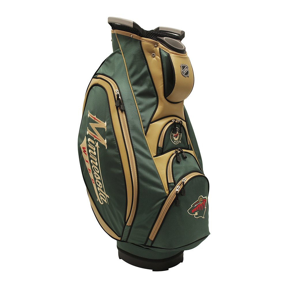 Team Golf NHL Victory Golf Cart Bag - 10-Way Top with Dual Handle, Putter Well, Cooler Pocket & Rain Hood | Premium Golf Accessories for Men | Perfect for Golf Tournaments & Country Club Play