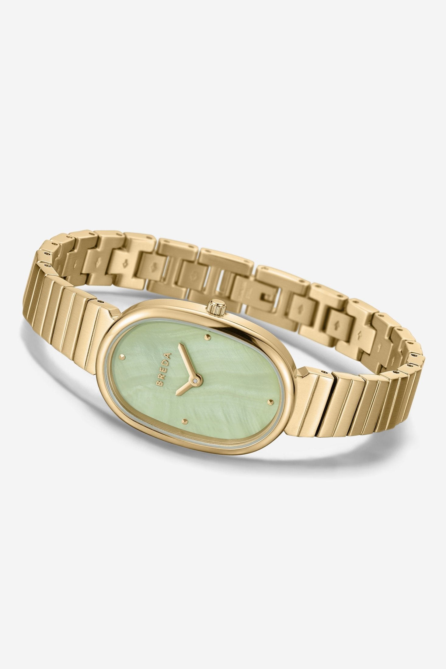 Jane Watch - Elegant Gold & Mint Women's Wristwatch for Casual & Formal Occasions | Perfect Gift for Her