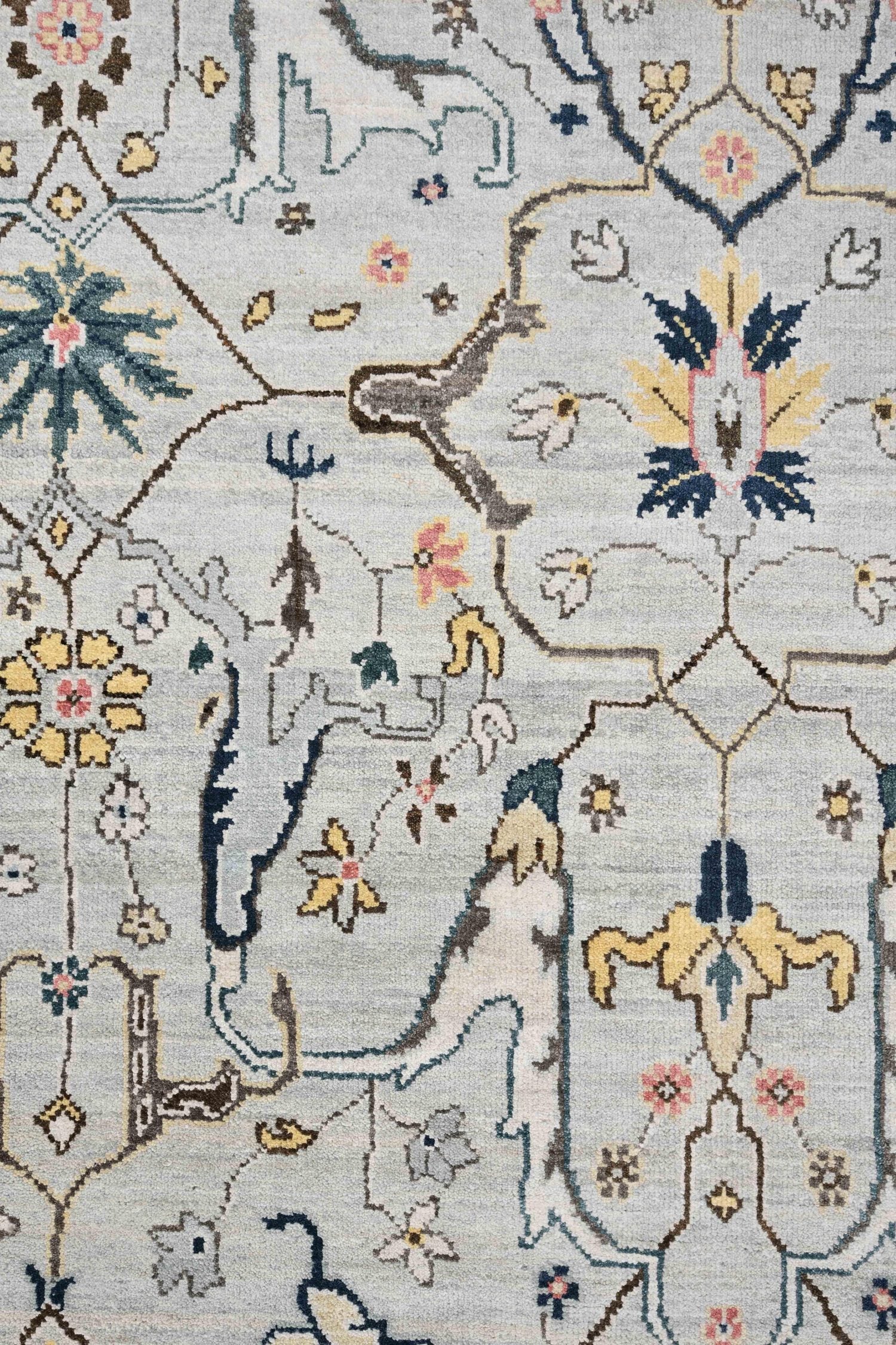 Arabesque Handwoven Transitional Area Rug J76327 - Perfect for Living Room, Bedroom & Home Decor