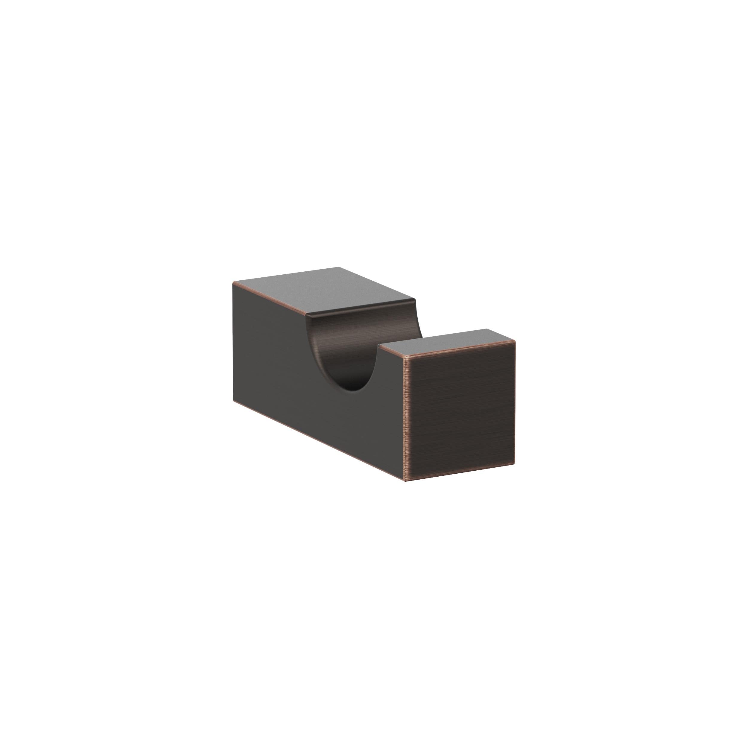 Amerock BH36080ORB Oil Rubbed Bronze Single Robe Hook - 7/8 Inch (22mm) Towel Holder for Bathroom - Durable Bathroom Hardware & Accessories - Perfect for Hanging Robes, Towels and Clothes in Bath, Spa or Bedroom