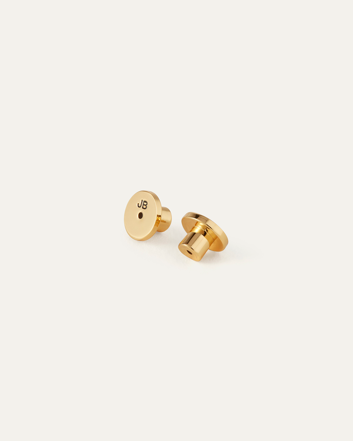 Flat Disc Earring Backs for Stud Earrings - Secure & Comfortable Earring Stoppers for Daily Wear & Special Occasions