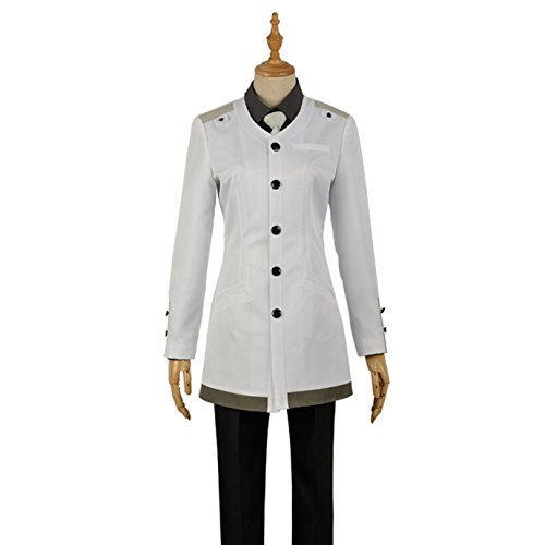 Toru Mutsuki Anime Cosplay Costume - White Uniform Outfit for Halloween, Conventions & Cosplay Events | Perfect for Anime Fans & Roleplaying