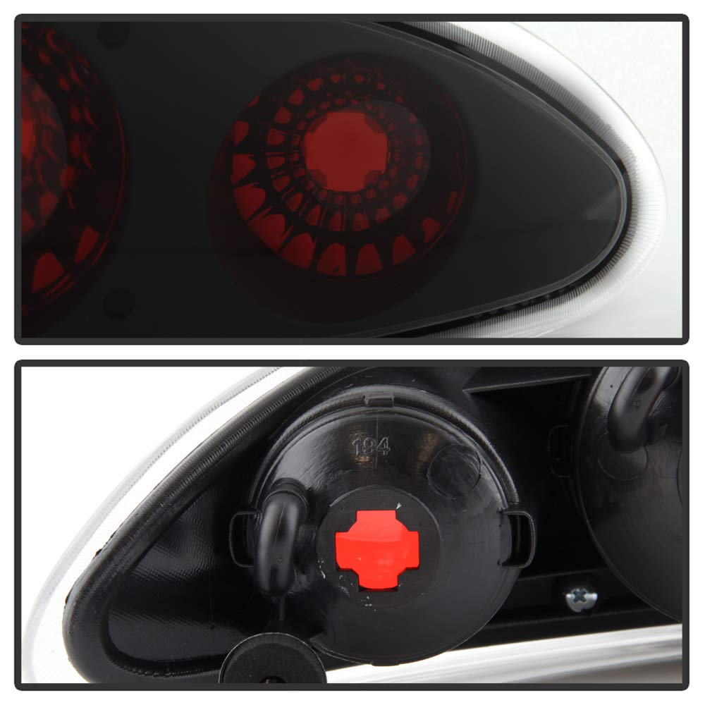 93-02 Chevy Camaro Euro Style Aftermarket LED Tail Lights - Smoked Lens for Enhanced Style & Night Visibility | Perfect for Car Shows & Night Driving