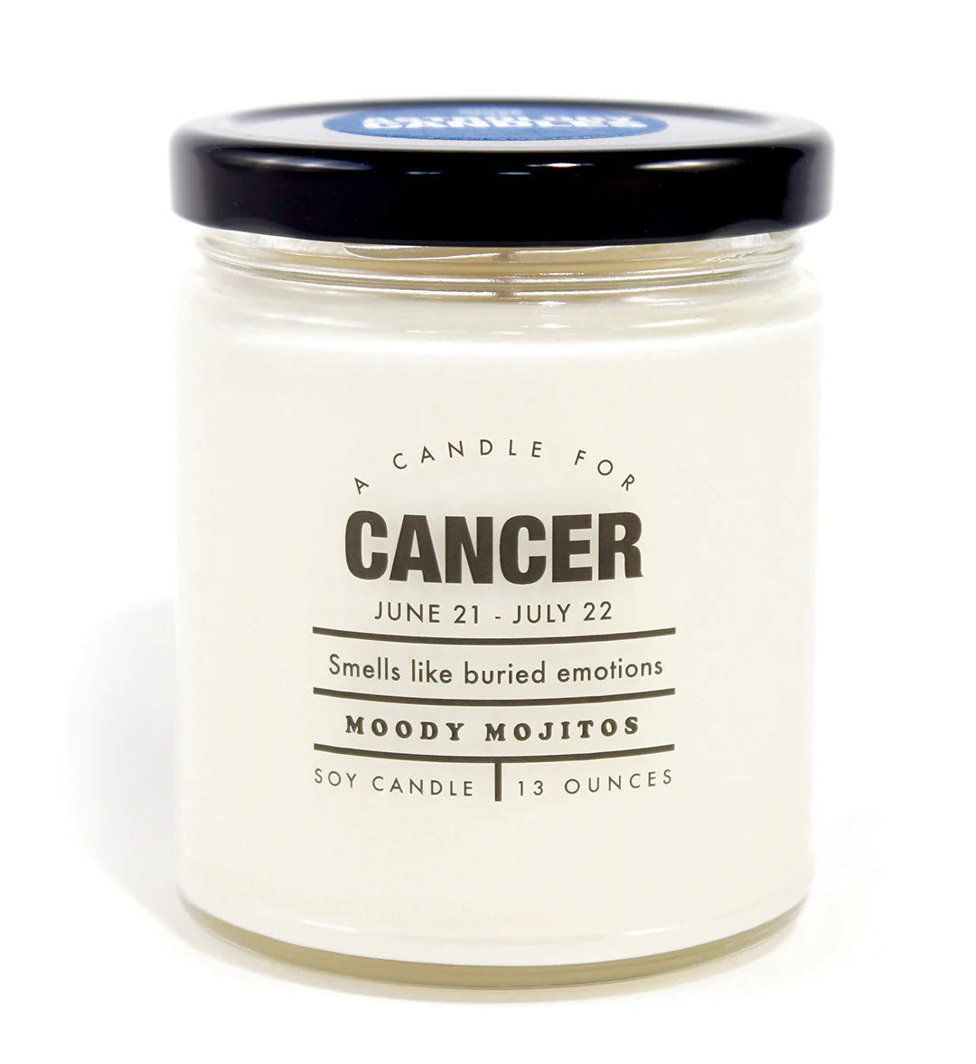Cancer Zodiac Sign Scented Candle - Perfect for Meditation, Relaxation & Astrology Gifts