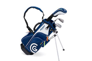 Best Cleveland Junior Golf Set for Kids Ages 4-6 | 3 Right-Handed Clubs | Perfect Starter Kit for Young Golfers | Ideal for Backyard Practice & Junior Golf Tournaments