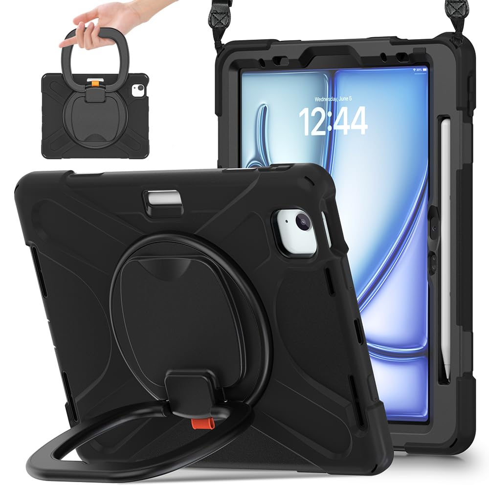 SCSVPN iPad Air 11 Inch Case M3/M2 (7th/6th Gen 2025/2024) & iPad Air 5th/4th Gen 10.9