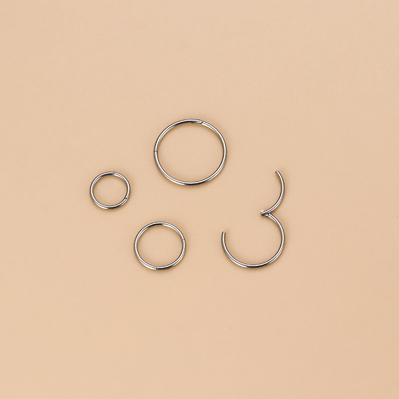 20G Simple Septum Ring Lip Piercing Jewelry - Hypoallergenic Surgical Steel Body Jewelry for Nose & Lip Piercings | Perfect for Everyday Wear, Parties & Self-Expression