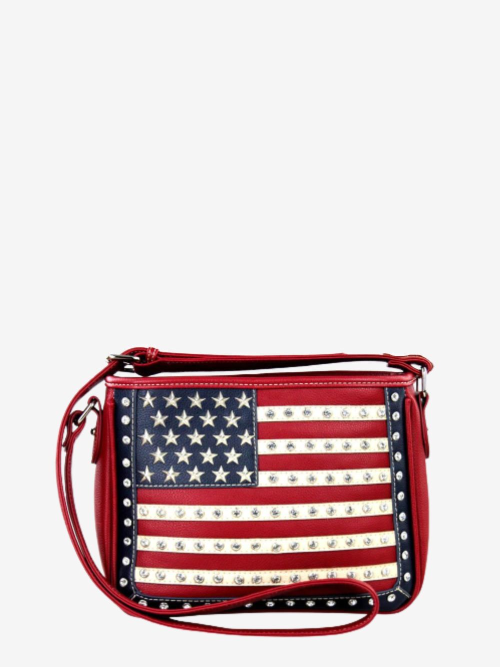 Montana West American Pride Concealed Carry Crossbody Bag for Women - Stylish & Secure CCW Purse with RFID Protection - Perfect for Travel, Shopping & Everyday Use