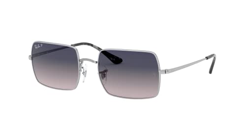 Silver/Polarized Blue Gradient Grey