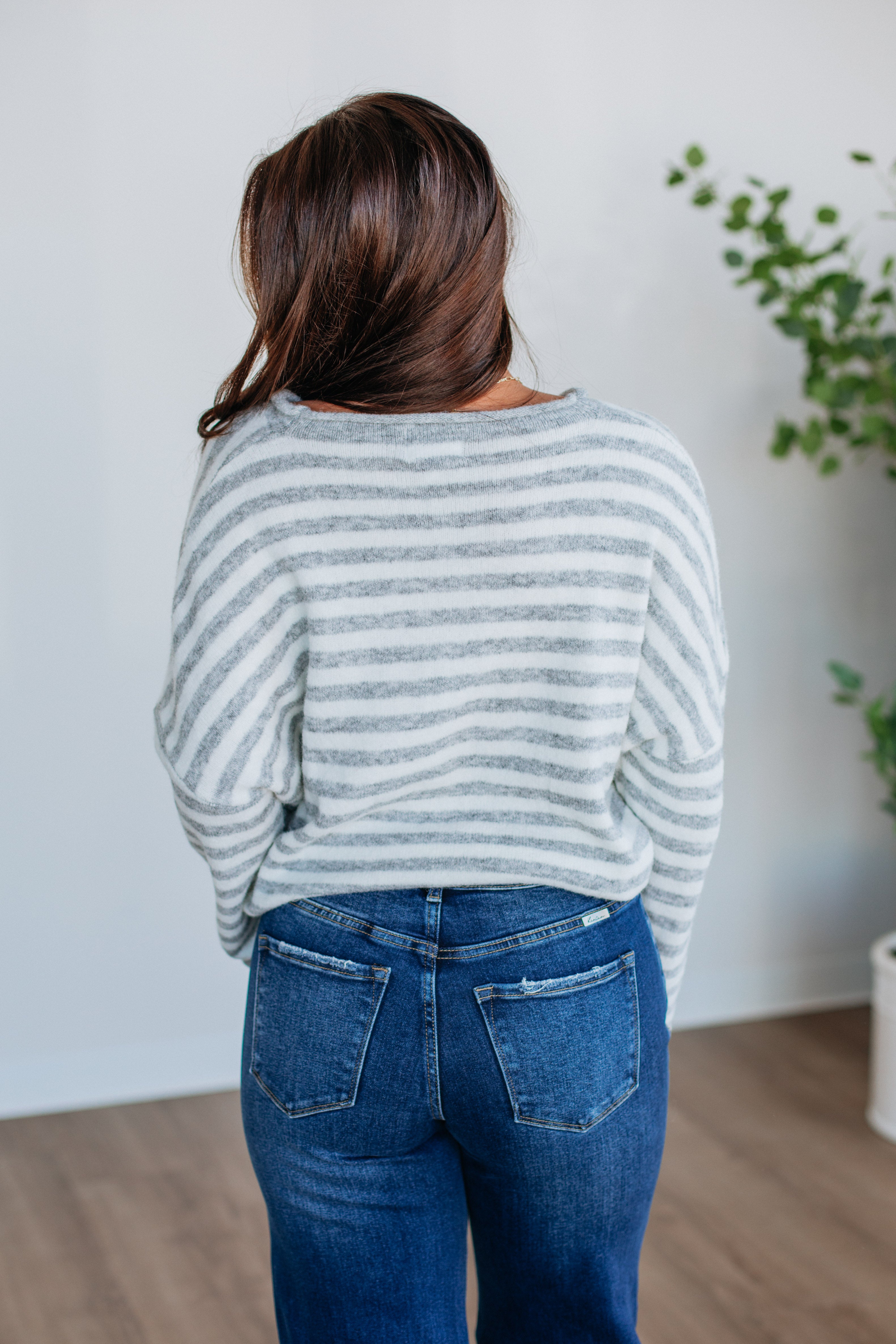 Stylish Brooke Striped Cardigan for Women - Soft Knit Sweater with Long Sleeves - Perfect for Fall Layering, Office Wear & Casual Outfits
