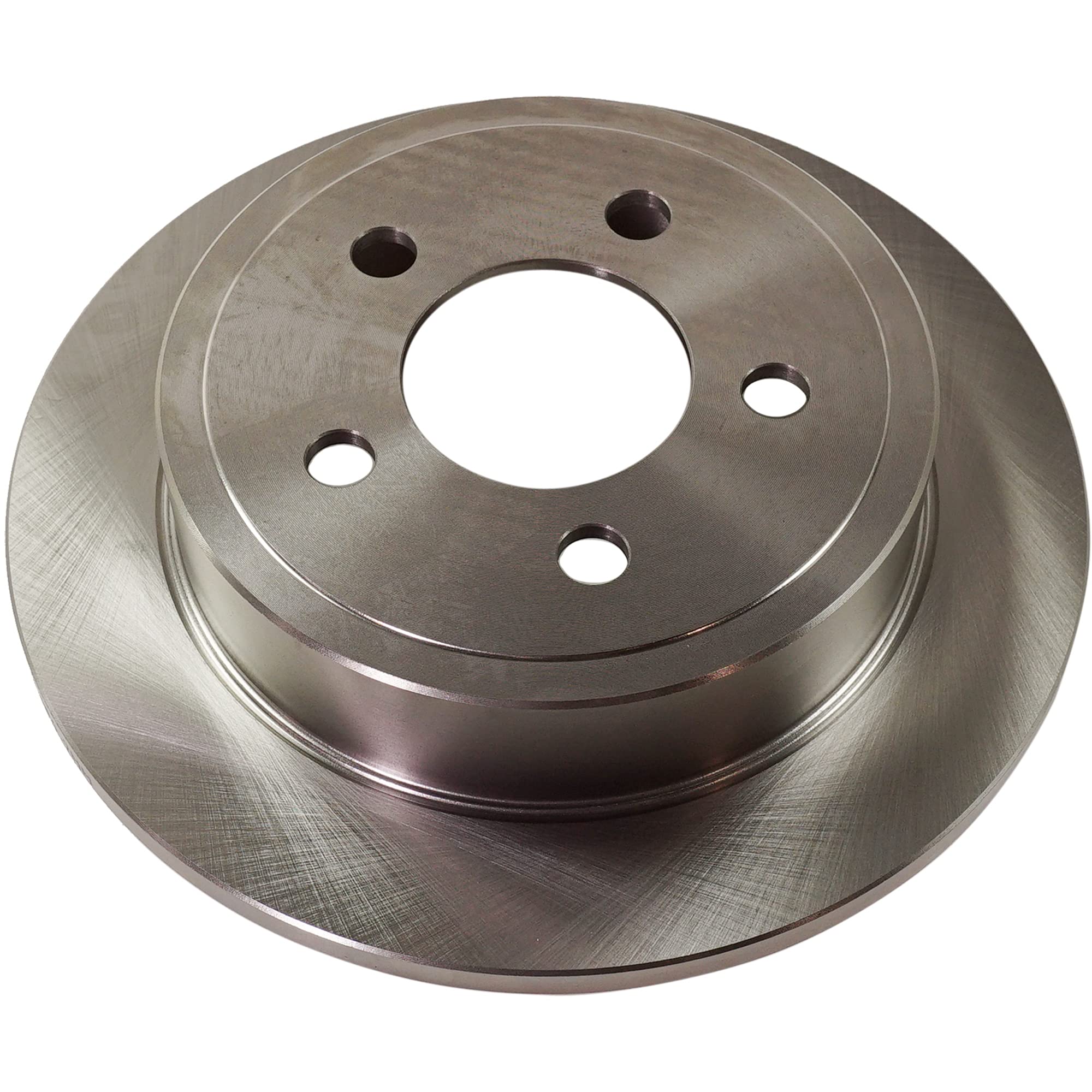 Jeep Wrangler & Liberty Rear Brake Disc and Pad Kit (2003-2006 Wrangler, 2003-2005 Liberty) - Plain Rotors with Ceramic Brake Pads - Perfect for Off-Roading & Daily Commuting
