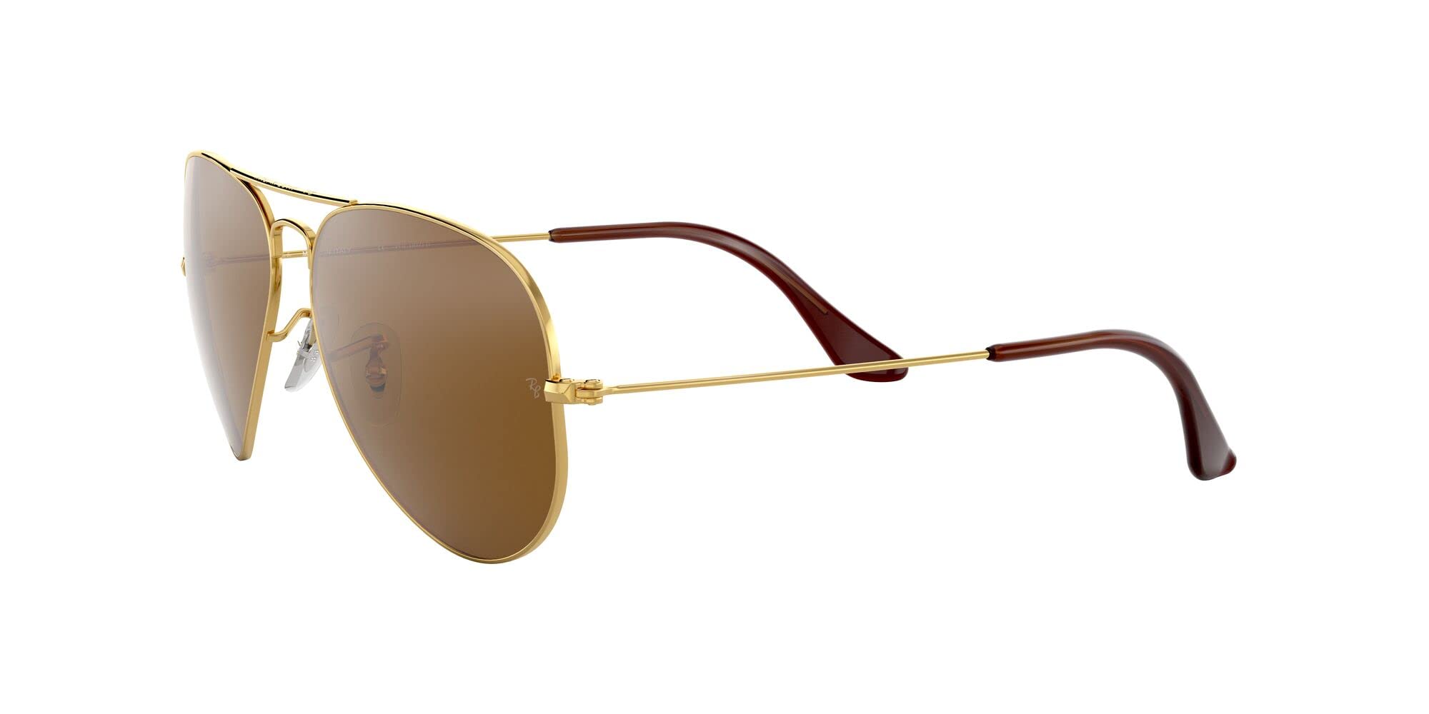 Ray-Ban RB3025 Classic Polarized Aviator Sunglasses for Men & Women - UV Protection, Lightweight Metal Frame - Perfect for Driving, Travel & Outdoor Activities