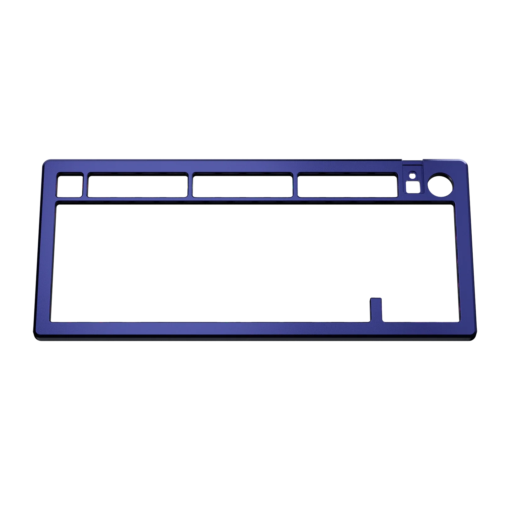 GMMK 3 75% Mechanical Keyboard Top Case - Premium Metal Midnight Blue Replacement Part for Custom Gaming & Office Setup