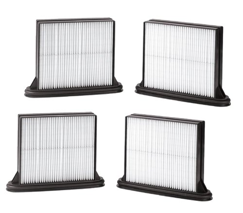 Bosch 3931 VAC012 Vacuum Air Filters (4-Pack) - for Home & Car Cleaning