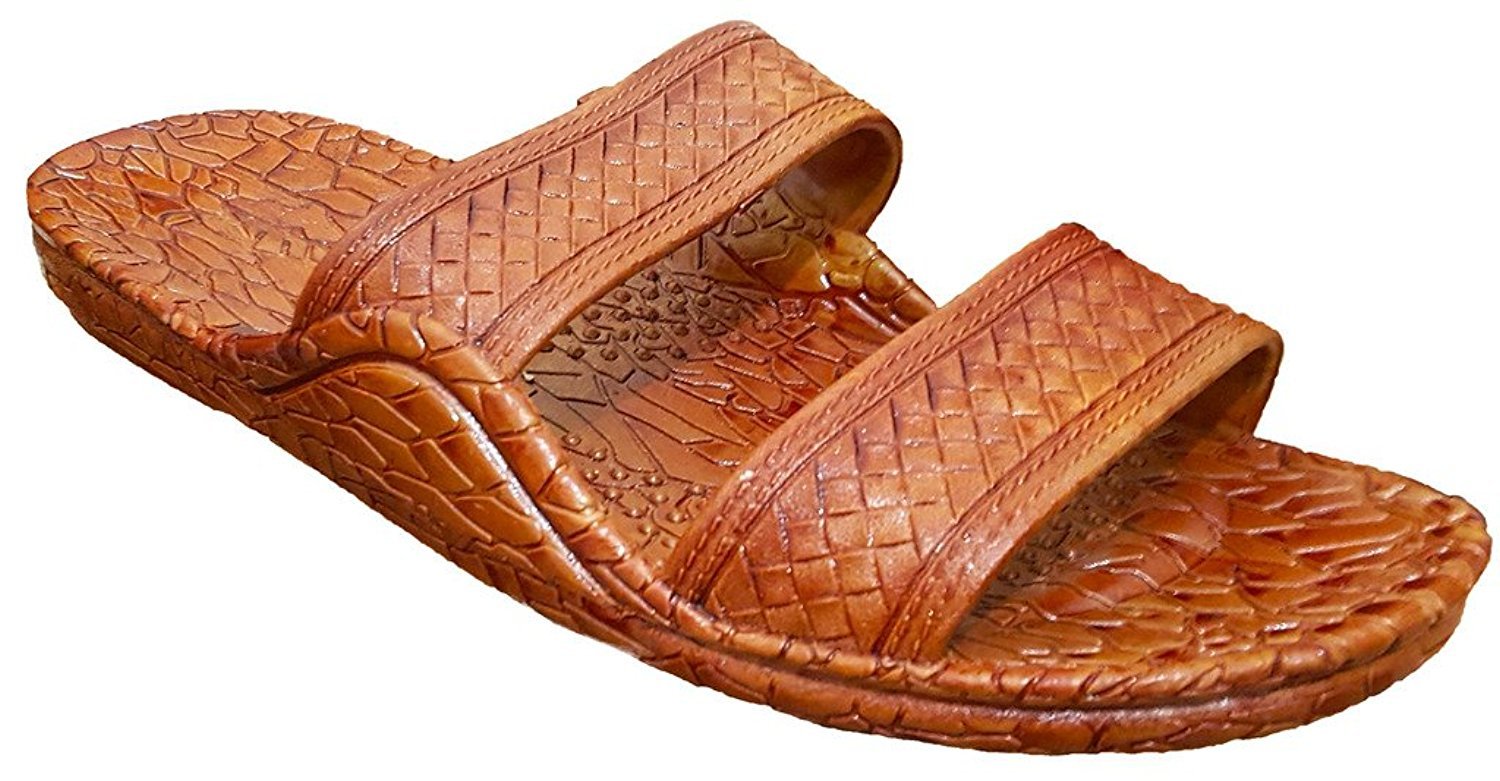 Hawaii Jesus Sandals for Men & Women - Classic Brown/Black - Beach & Summer Wear