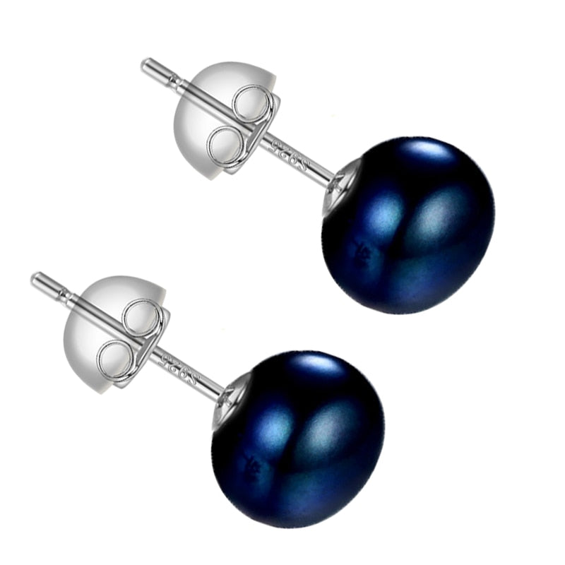 Natural Freshwater Pearl Stud Earrings for Women - Classic & Elegant Jewelry Gift for Birthday, Anniversary, Wedding | Perfect for Daily Wear, Office & Special Occasions