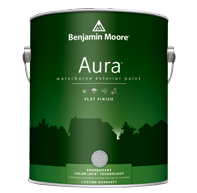 Benjamin Moore Aura® Exterior Flat Paint - Premium Matte Finish for Home Exteriors | Perfect for Siding, Fences & Outdoor Projects